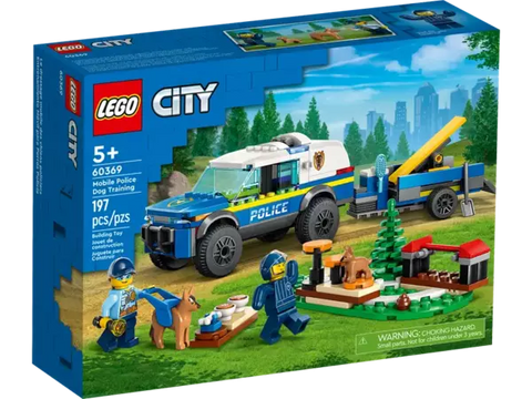 LEGO CITY - MOBIL POLITIHUNDETRÆNING - 60369