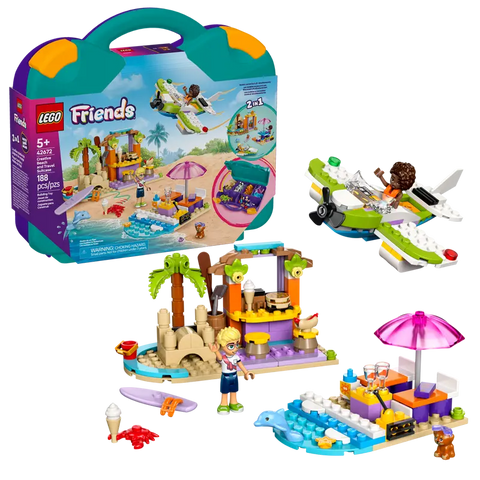 LEGO FRIENDS - KREATIV STRAND- OG REJSEKUFFERT - 42672