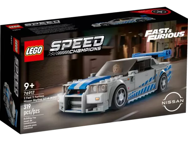 LEGO SPEED CHAMPIONS - 2 FAST 2 FURIOUS NISSAN SKYLINE GT-R (R34) - 76917