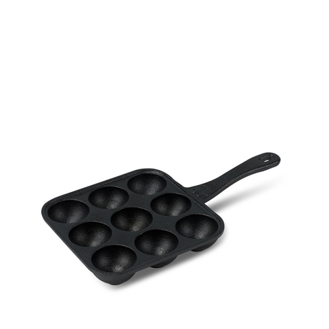 Holm æbleskivepande sort 33x19x4,6 cm