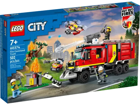 LEGO CITY - BRANDVÆSNETS KOMMANDOVOGN - 60374