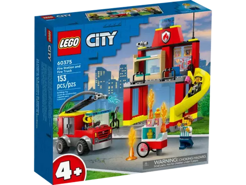 LEGO CITY - BRANDSTATION OG BRANDBIL - 60375