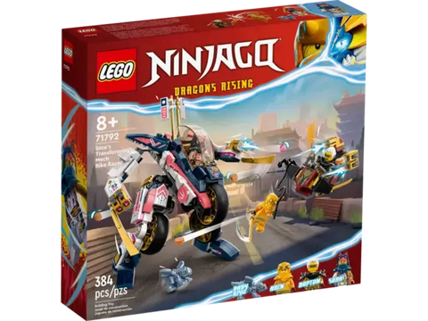LEGO NINJAGO - SORAS FORVANDLINGS-MECH-MOTORCYKEL - 71792