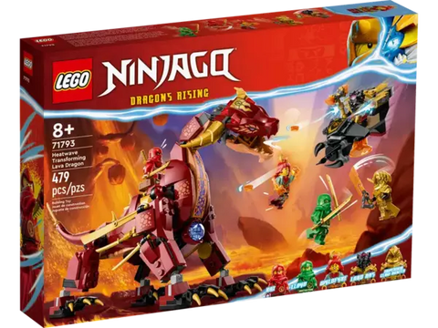 LEGO NINJAGO - FORVANDLINGS-LAVADRAGEN - 71793