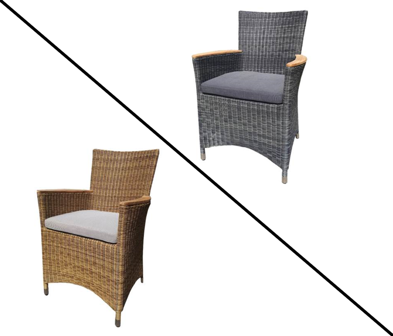 BOSTON POLYRATTAN STOL m. Hynde