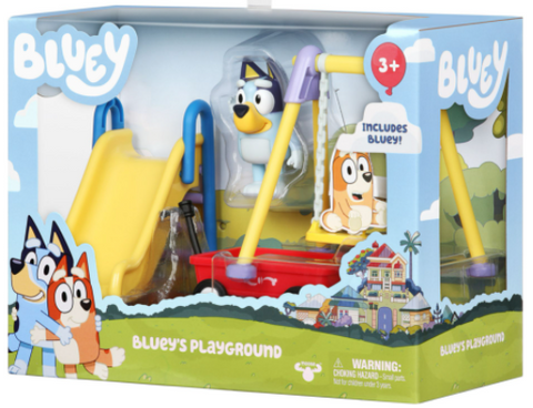 Bluey mini legesæt med legeplads