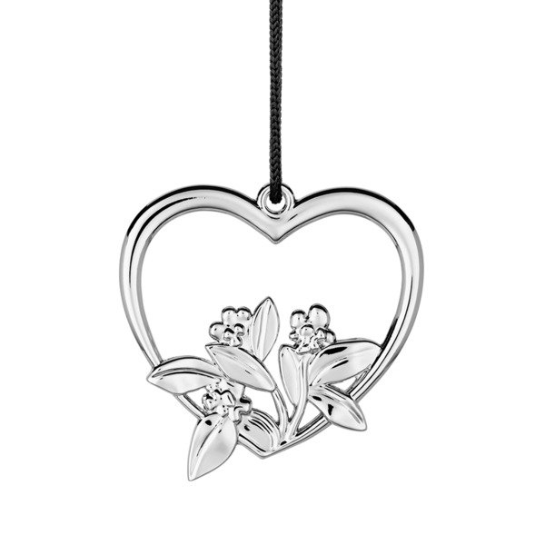 Rosendahl hjerteblomst i sølv