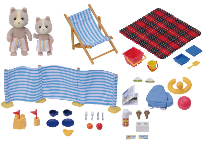 SYLVANIAN DAY AT THE SEASIDE 4870